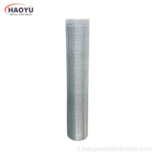 mesh in galvanizzato a maglie di filo saldato